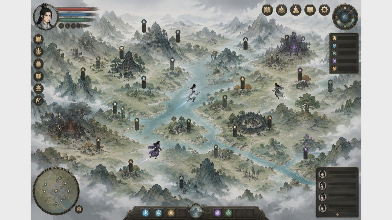 鬼谷八荒 山海探索 实机截图 5